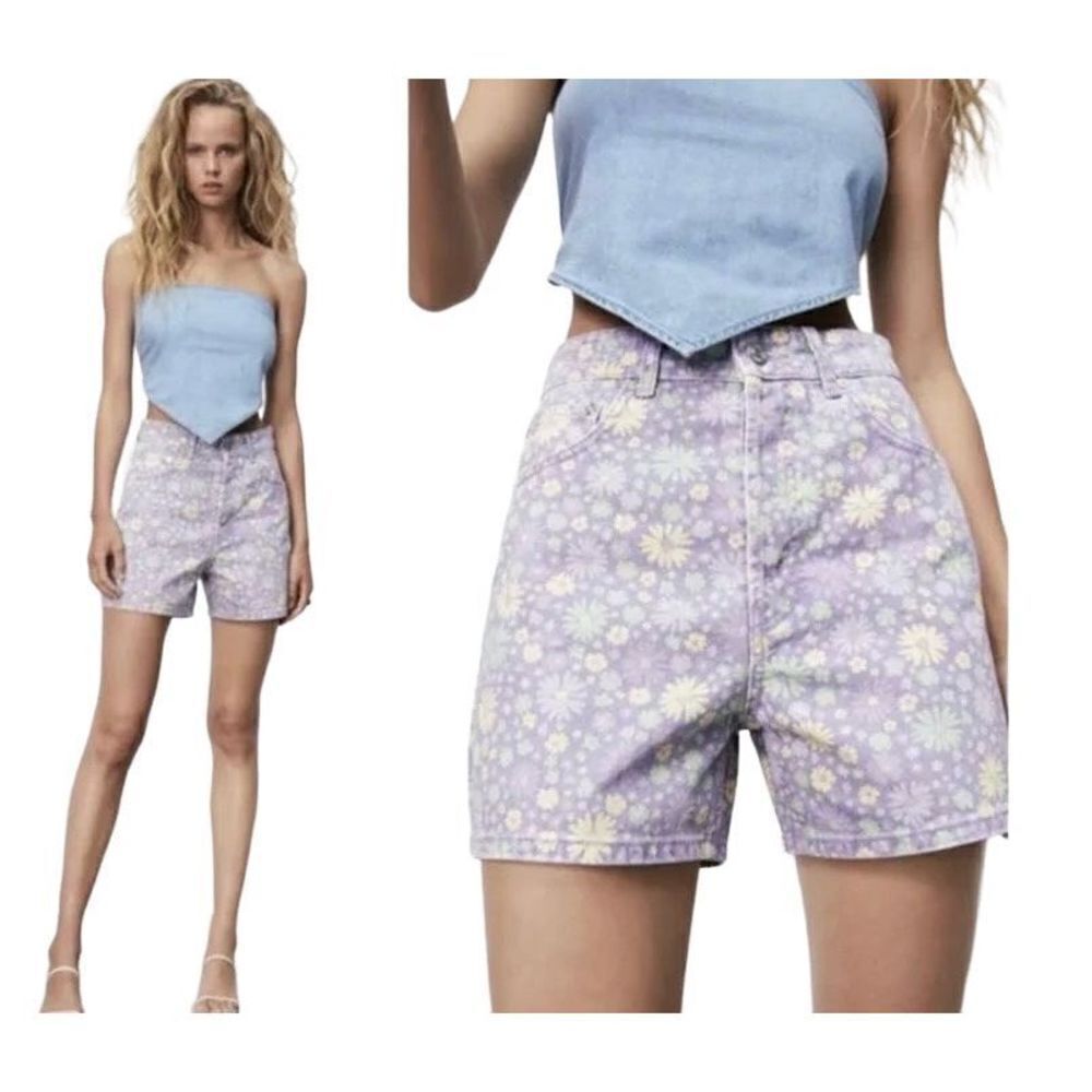 Zara Floral Jean
Shorts size 6 - Picture 7 of 7
